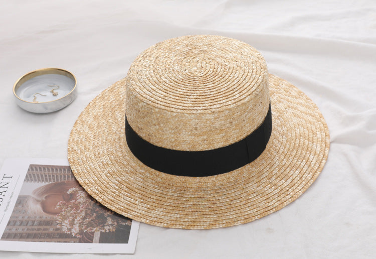 Seaside Wide-Brim Straw Hat — product view 11
