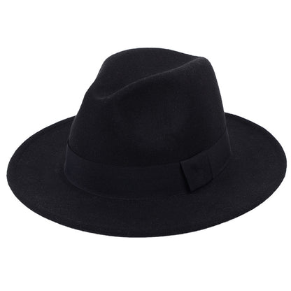 Classic Wide-Brim Felt Hat — product view 4
