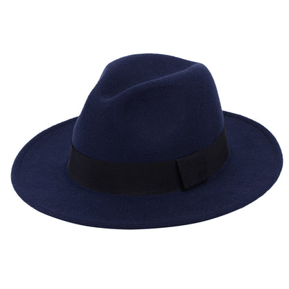 Classic Wide-Brim Felt Hat — product view 2