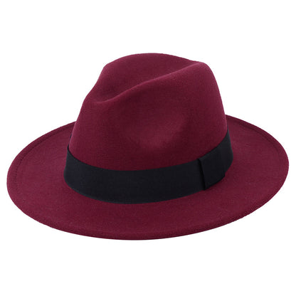 Classic Wide-Brim Felt Hat — product view 3