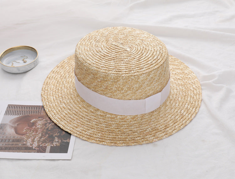 Seaside Wide-Brim Straw Hat — product view 10