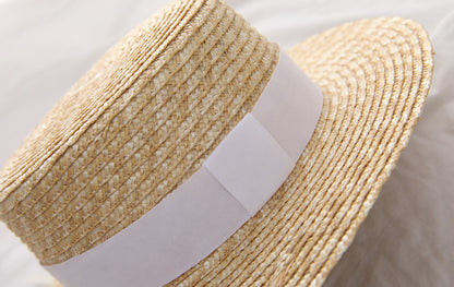 Seaside Wide-Brim Straw Hat — product view 5
