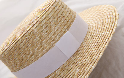 Seaside Wide-Brim Straw Hat — product view 9