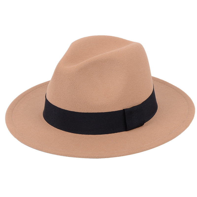 Classic Wide-Brim Felt Hat — product view 5