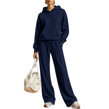 Hoodie & Wide-Leg Pants Set — product view 5