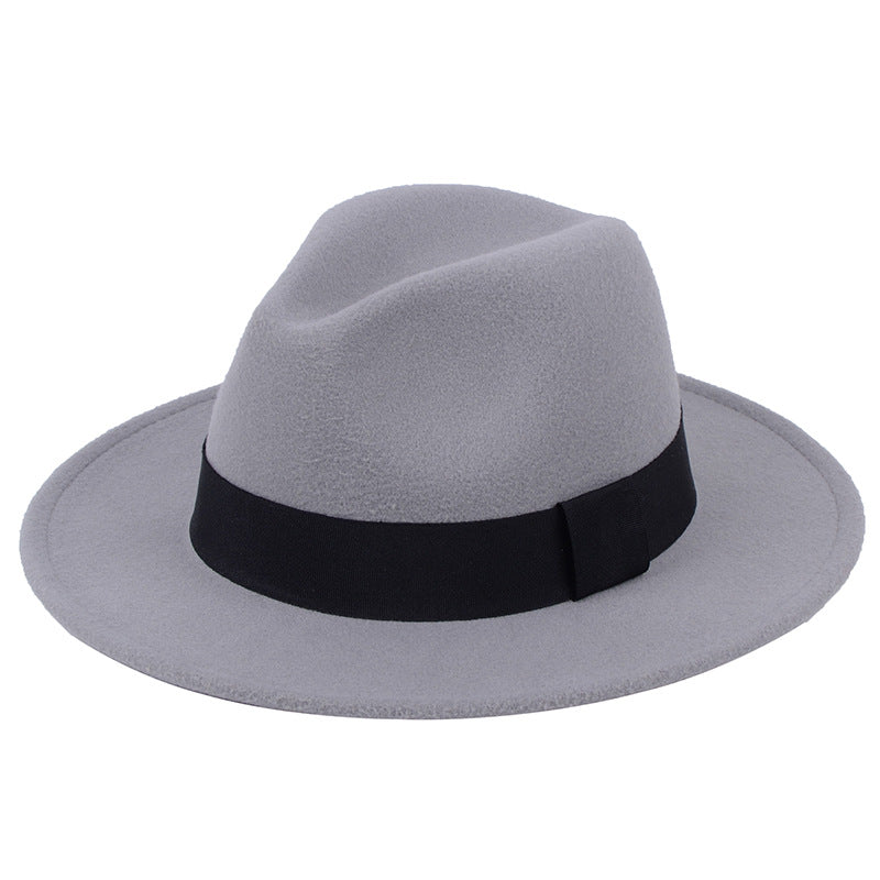 Classic Wide-Brim Felt Hat — product view 1