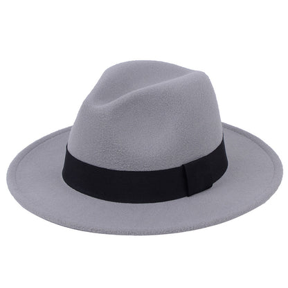 Classic Wide-Brim Felt Hat — product view 1