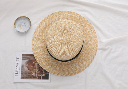 Seaside Wide-Brim Straw Hat — product view 2