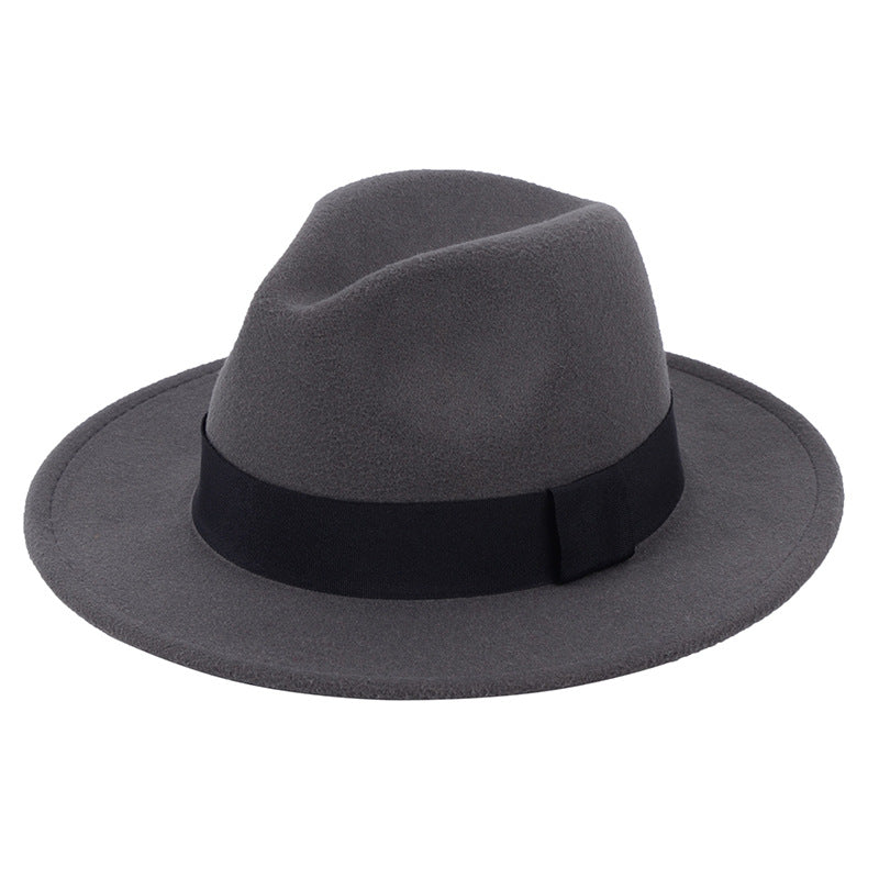 Classic Wide-Brim Felt Hat — product view 6