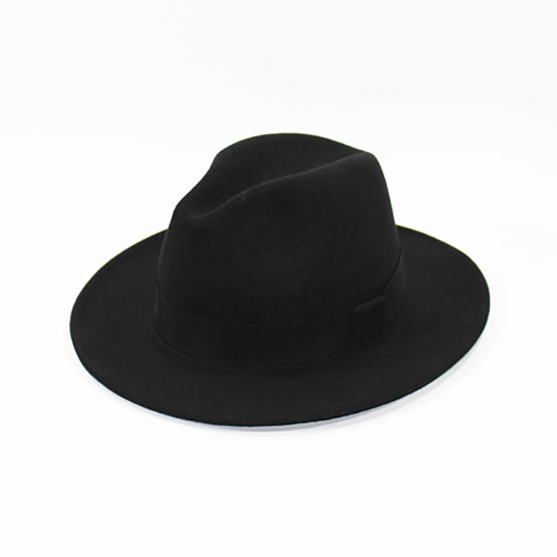 Classic Wide-Brim Felt Hat — product view 7
